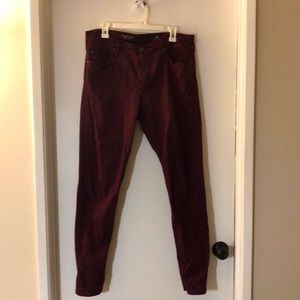 AG Denim “The Farrah Skinny” high rise skinny